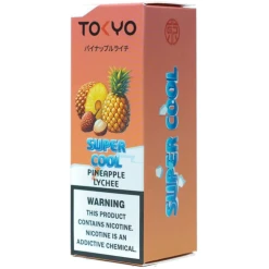 Premium TOKYO - Super Cool - Pineapple Lychee - SALT - 30ML - High-quality vaping product available in Egypt