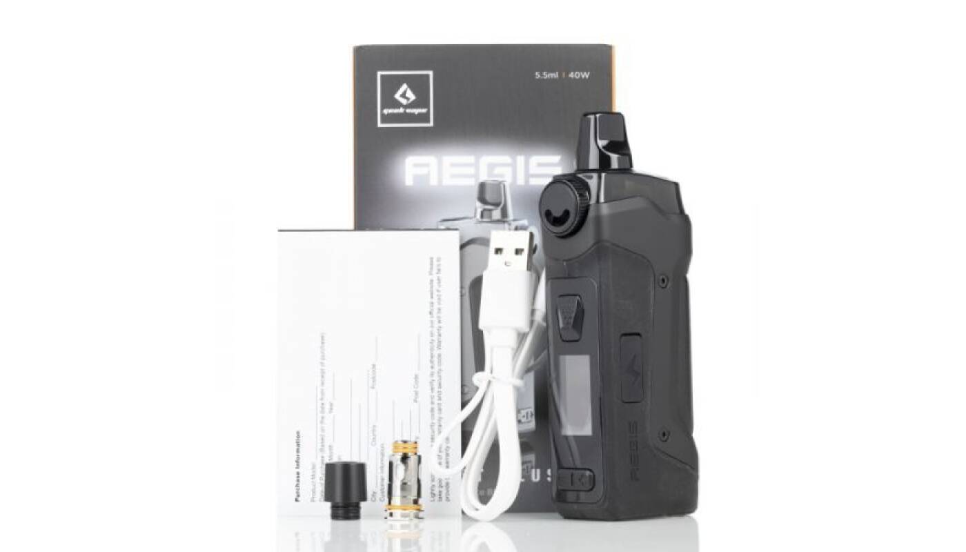 مجموعة Premium GEEK VAPE AEGIS BOOST PLUS 40W POD MOD - سيستم pod عالي الجودة للتدخين الإلكتروني في مصر