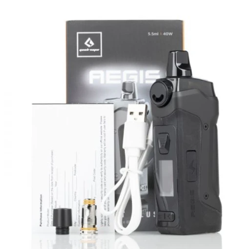 Premium GEEK VAPE AEGIS BOOST PLUS 40W POD MOD KIT - High-quality pod system for vaping in Egypt