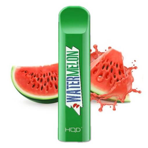 Convenient HQD Disposable - Watermelon - 300 Puffs - Ready-to-use disposable vape device in Egypt