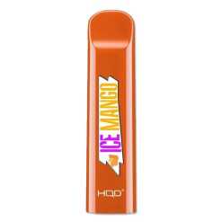 Convenient HQD Disposable - Ice Mango - 300 Puffs - Ready-to-use disposable vape device in Egypt
