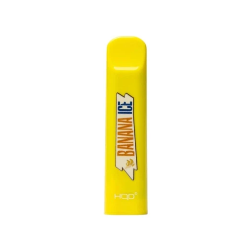 Convenient HQD Disposable -  Banana Ice - 300 Puffs - Ready-to-use disposable vape device in Egypt