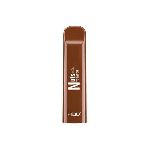 Convenient HQD Disposable - Nuts Tobacco - 300 Puffs - Ready-to-use disposable vape device in Egypt