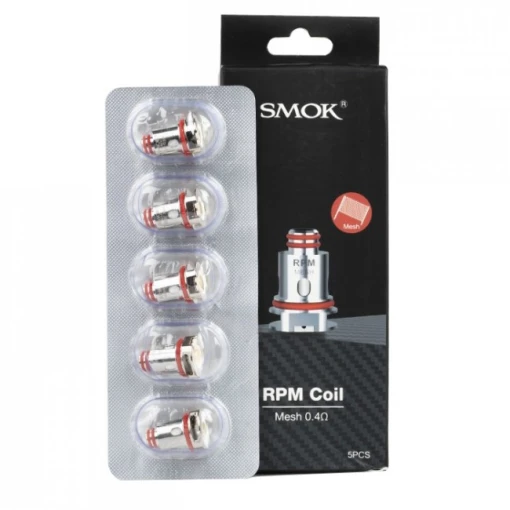 High-performance SMOK RPM COIL 0.4 Ohm  (1pc) - Premium vape coil for optimal flavor in Egypt