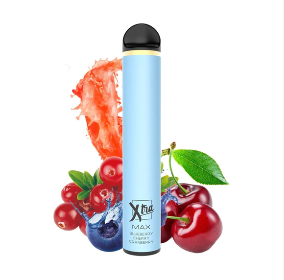 XTRA Max Disposable Pods - Blueberry cherry cranberry - 2500 puff 1 Premium XTRA Max Disposable Pods - Blueberry cherry cranberry - 2500 puff - High-quality pod system for vaping in Egypt