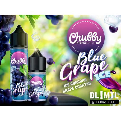 Chubby - blue grape  - dl - 60ml