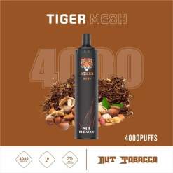 TIGER Disposable Pods 4000 puff - NUT TOBACCO