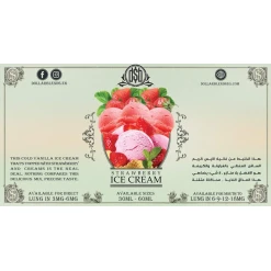Premium DOLLAR - Strawberry Ice Cream - DL - 60ML - High-quality vaping product available in Egypt