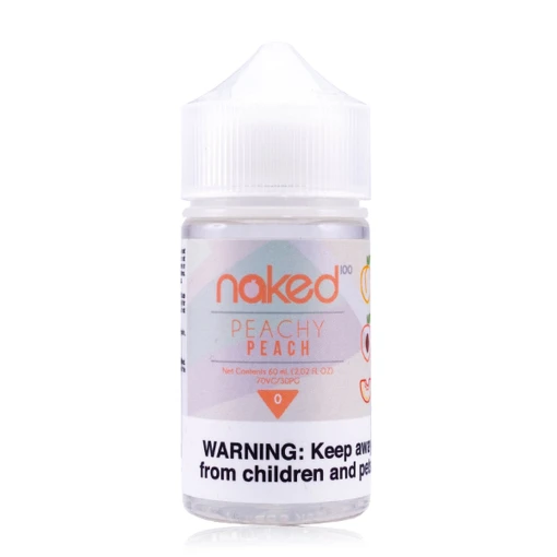Premium naked - peachy peach - dl - 60ml - high-quality vaping product available in egypt
