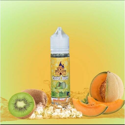 عصير كاستل ALFAKHER - آيس البطيخ والكيوي - دي ال - 60 مل - منتج تبخير عالي الجودة متوفر في مصر