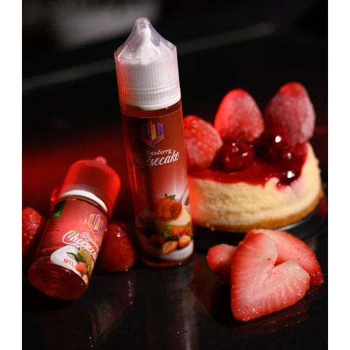 Premium illusion - strawberry cheesecake - mtl - 30 ml - high-quality vaping product available in egypt