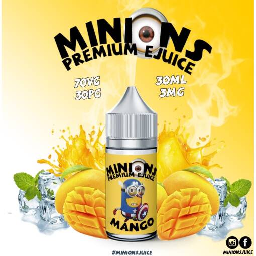 Premium Minions - Mango - DL - 30ML - High-quality vaping product available in Egypt