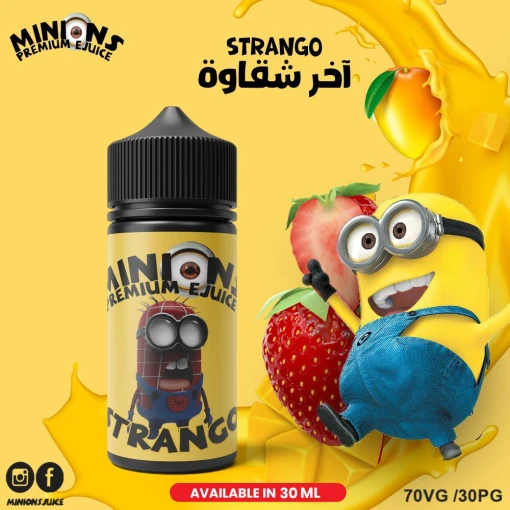 Premium minions - strango - dl - 30ml - high-quality vaping product available in egypt