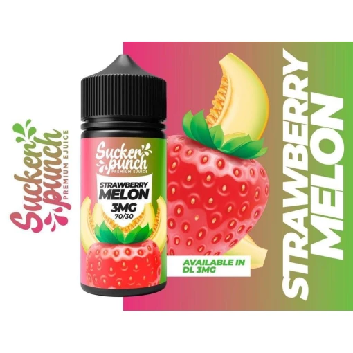Sucker punch - strawberry melon - dl - 100ml