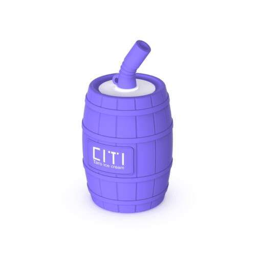 Convenient Citi Disposable 10000 puff S13 - Taro Ice Cream  - ( RECHARGEABLE ) 20 MG - Ready-to-use disposable vape device in Egypt