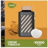 Convenient Vozol Disposable 10000 puff - Cream Tobacco - ( RECHARGEABLE ) - Ready-to-use disposable vape device in Egypt