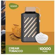 Vozol Disposable 10000 puff - Cream Tobacco - ( RECHARGEABLE ) 1 Convenient Vozol Disposable 10000 puff - Cream Tobacco - ( RECHARGEABLE ) - Ready-to-use disposable vape device in Egypt