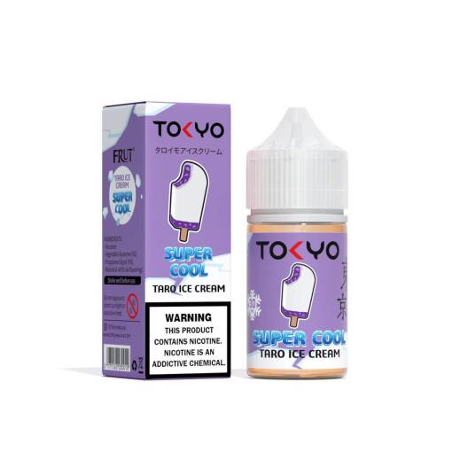 Premium TOKYO - Taro Ice Cream - SALT - 30ML - High-quality vaping product available in Egypt