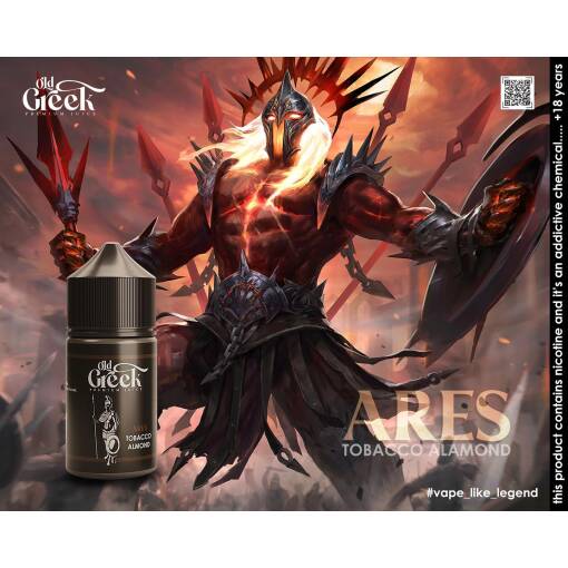 بريميوم أولد جريك - آريس [توباكو لوز] - MTL - 30 مل - منتج تبخير عالي الجودة متوفر في مصر