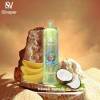 Convenient Silvaper DL Disposable 12000  - Hawaii Banana - ( RECHARGEABLE ) 3 MG - Ready-to-use disposable vape device in Egypt