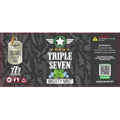 Triple Seven -  Mighty Mint - SALT - 30ML