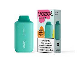 Vozol Star 6000 PUFF Disposable - Cool Mint - ( RECHARGEABLE ) 1 Convenient Vozol Star 6000 PUFF Disposable - Cool Mint - ( RECHARGEABLE ) - Ready-to-use disposable vape device in Egypt