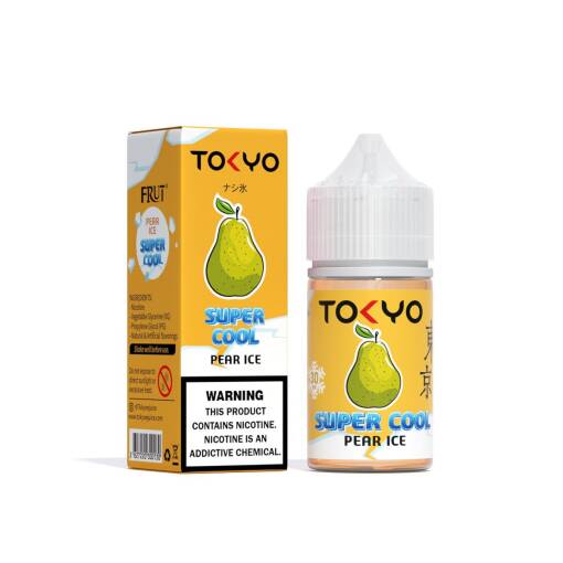 Premium TOKYO - Pear Ice - SALT - 30ML - High-quality vaping product available in Egypt