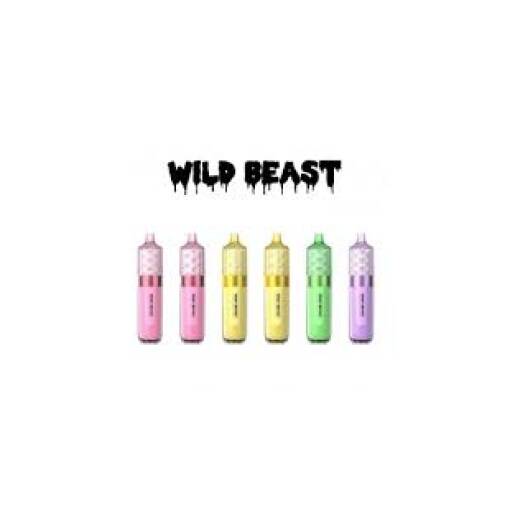 Convenient Wild Beast Disposable 4000 puff - Grape Ice - Ready-to-use disposable vape device in Egypt