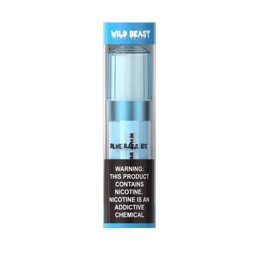 Convenient Wild Beast Disposable 4000 puff - Blueberry Ice - Ready-to-use disposable vape device in Egypt