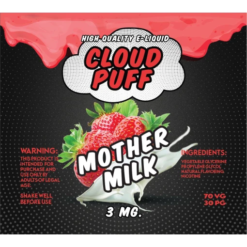 Cloud puff - mother milk - dl - 60ml
