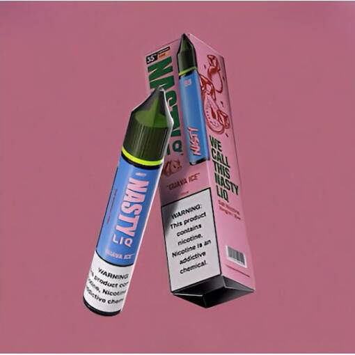 Premium Nasty Liq - Guava Ice - SALT - 30 ML - High-quality vaping product available in Egypt