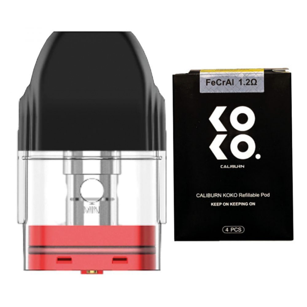 UWELL - Caliburn KoKo Refillable Pod 1.2Ω (1pc) 1 Premium UWELL - Caliburn KoKo Refillable Pod 1.2Ω (1pc) - High-quality pod system for vaping in Egypt