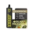 Vigor Box Disposable Pods 10000 puff - Avocado Milkshake - ( RECHARGEABLE )