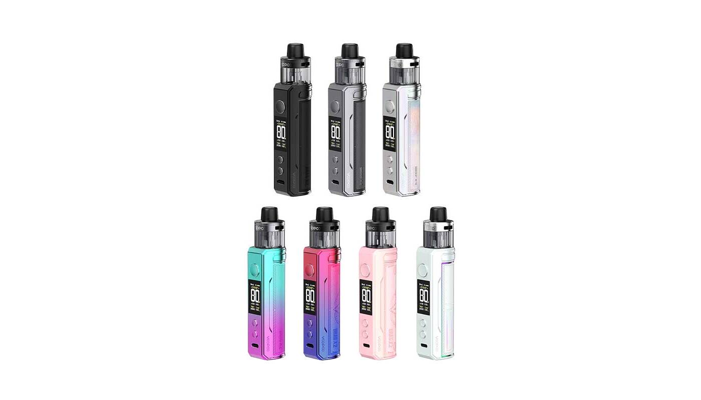 مجموعة Premium VOOPOO DRAG X2 80W POD MOD - سيستم pod عالي الجودة للتدخين الإلكتروني في مصر