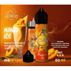 Premium CANDY - Mango ICE - MTL - 60ML - High-quality vaping product available in Egypt