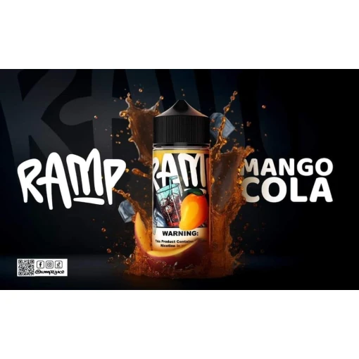 Premium ramp - mango cola - dl - 100ml - high-quality vaping product available in egypt