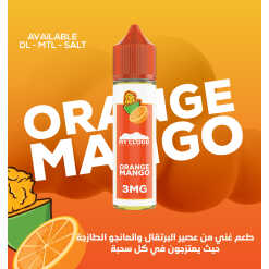 Premium My Cloud - Orange Mango - DL - 60ML - High-quality vaping product available in Egypt