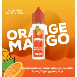 Premium My Cloud - Orange Mango - DL - 60ML - High-quality vaping product available in Egypt
