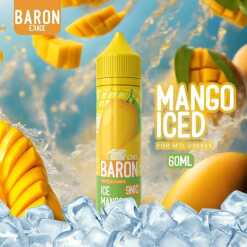 Premium Baron - ICE MANGO - MTL - 60 ML - High-quality vaping product available in Egypt