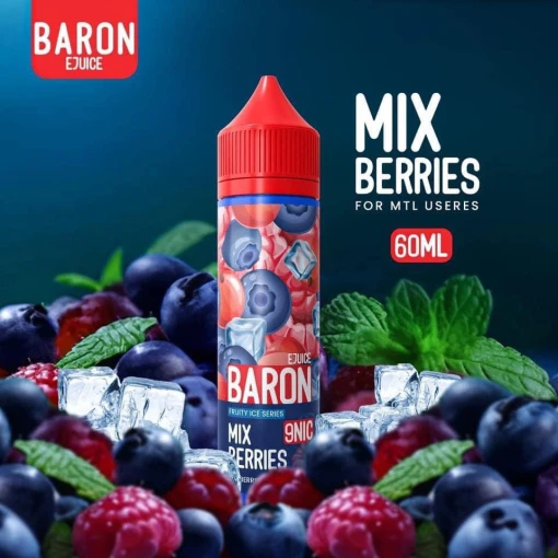 Baron - mix berries - mtl - 60 ml