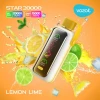 Convenient Vozol Disposable Star 20000 puff - Lemon Lime - ( RECHARGEABLE ) - Ready-to-use disposable vape device in Egypt