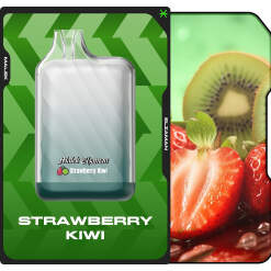 Malek El Zaman Disposable 10000 puffs - Strawberry Kiwi - ( RECHARGEABLE )