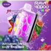 Vozol  Disposable Rave 40000 puff - Watermelon Razz Rancher - ( RECHARGEABLE )