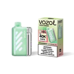 Vozol  Disposable Vista 40000 puff - Strawberry Watermelon - ( RECHARGEABLE )