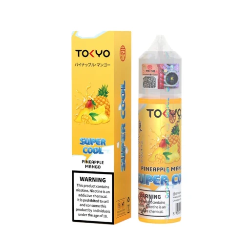 Premium TOKYO Super Cool - Pineapple Mango - MTL - 60ML - High-quality vaping product available in Egypt