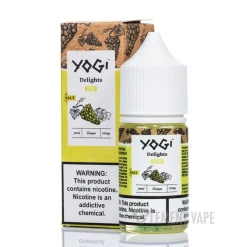 Premium YOGI - Delights - WHITE GRAPE - SALT - 30ML - High-quality vaping product available in Egypt