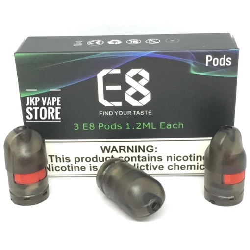 Premium e8 replacement pods (1pc) - high-quality pod system for vaping in egypt
