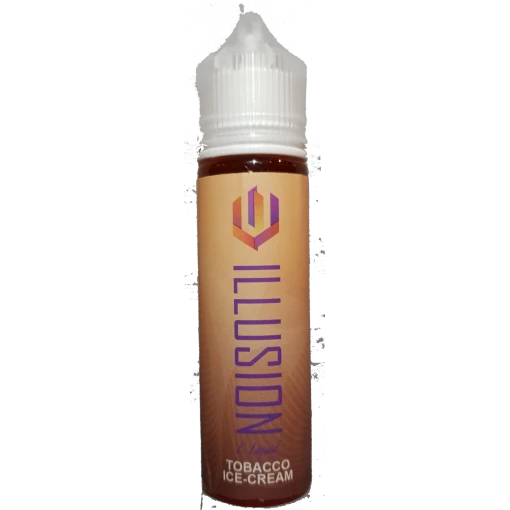 Premium ILLUSION - Tobacco Ice Cream - DL - 60ML - High-quality vaping product available in Egypt
