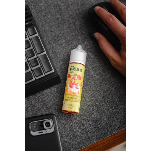 يورو - تشيز كيك الفراولة - DL - 60 مل