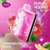 Vozol  Disposable Rave 40000 puff - Strawmelon peach - ( RECHARGEABLE )